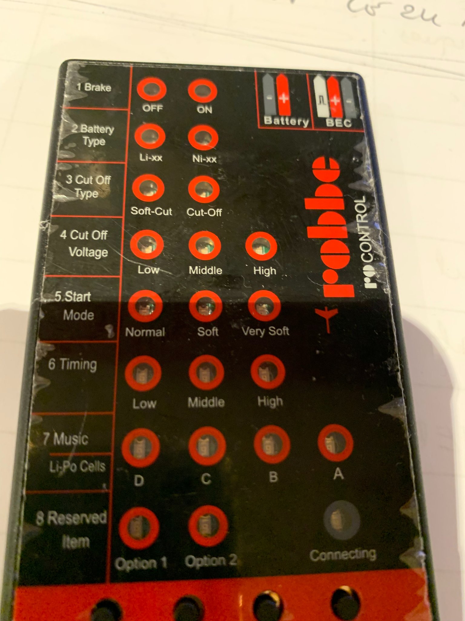 carte programmation ESC Robbe.JPEG